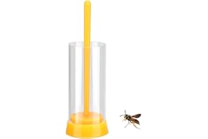 PSSOPP Marcatore dell'ape Regina Plastica Durevole Marcatura della Regina Gabbia della Bottiglia Marcatura dell'ape Catcher Soft stantuffo Strumento dell'apicoltore della Bottiglia