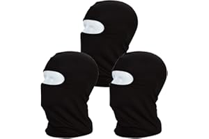 Qiafeiye Sturmhauben UV-Schutz Balaclavas für Herren/Damen Dünn und Atmungsaktiv Gesichtsmaske Multifunktional Vollgesichtsmaske für Outdoor-Sport Motorrad Fahrrad für Winter Sommer