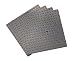 Strictly Briks Premium Dark Gray 5" X 5" Construction Base Plates - 4 Pack Bundle