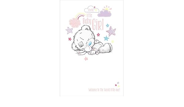Decorations Et Accessoires De Fetes Cartes Carte De Vœux Me To You Tiny Tatty Teddy Fille Naissance De Bebe Genesis Gs Com