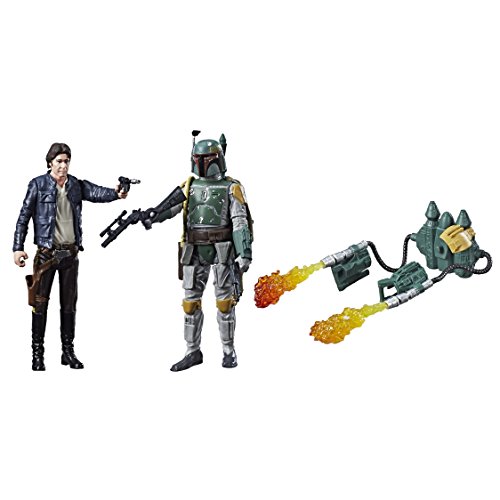 Star Wars Han Solo & Boba Fett Force Link Figura de acción de 2 paquetes