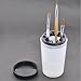 Empty Translucent Nail Art Brush Pen White Holding Cleaning Cleanser Bottle Cup UV Acrylic Pen Pot Bottle Tool 1pc CODE: #752G