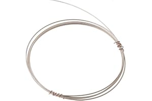 Faguo 1 m de fil en argent sterling 925 pour la fabrication de bijoux 0,3/0,4/0,5/0,6/0,7/0,8/0,9/1,2 mm