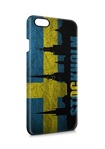 3D iPhone 6 6s Schweden Stockholm 1 case Tasche Hülle Case Cover Schutz Handy