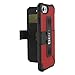 Produktbild Urban Armor Gear Metropolis Folio nach US-Militärstandard für Apple iPhone 8 / 7 / 6S / 6 - rot [Verstärkte Ecken | Sturzfest | Antistatisch   Vergrößerte Tasten] - IPH8/7-E-MG