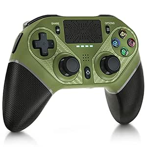 Wireless Controller für PS4, Geeklin Ipega Wireless Gamepad Joystick für PS4 / PS3 / Android / iOS / PC mit Kopfhörerbuchse, Dual Vibration kompatibel mit jeder Spielversion auf PS4