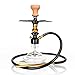 Produktbild Mkxiaowei Wasserpfeifenglas - Metall - Kombination - Wasserpfeifenset - Narghilè - Raucherzubehör - Räuchergerät - Wasserpfeife - Kohleklemme - Carbonplatte - (66 cm), 2 Farben erhältlich, A