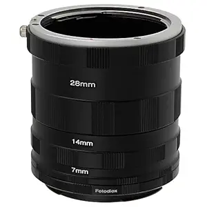 Fotodiox Canon EOS Macro Extension Tube Set for Extreme Close-Ups