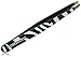 Tweezerman Stainless Steel Slant Tweezer, Zebra Print