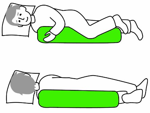 Badenia 3774853244 Bettcomfort Seitenschläferkissen, 40 x 120 cm, weiß - 3