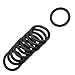 Produktbild 10 Stück Mechanische Schwarz NBR O-Ringe Oil Seal Unterlegscheiben 40 mm x 5 mm x 30 mm