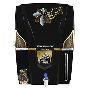 ROYAL AQUAFRESH Golden Audy RO + UV + UF + TDS Water Filter - 12 L