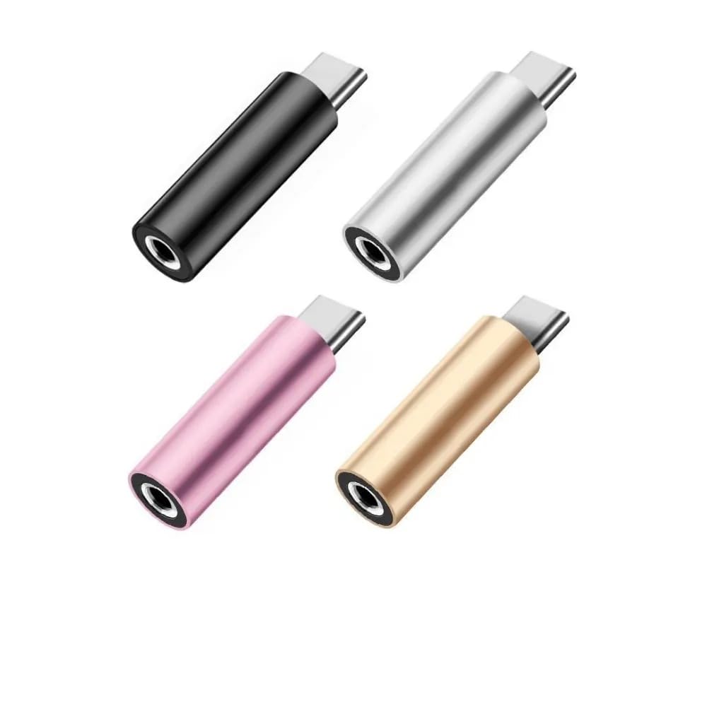 Rednix Type C to 3.5 mm Jack Audio Connector with Noise Cancelling Headphones Jack Converter Audio Adapter for OnePlus 8/8 Pro/ 7/7 Pro / 1+6/1+6T & Oneplus Nord (Pack of 1) (3.5mm Audio Jack)