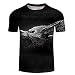 Produktbild Cyuang T-Shirt 3D Weißes T-Shirt 3D Schädel T-Shirt Männer T-Shirt Männliche Top Sommer T-Stück Qualität Kurzarm Oansatz Schiff 6XL