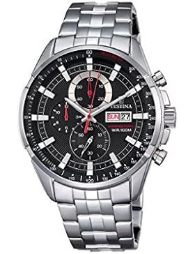Festina Herren-Armbanduhr Chronograph Quarz Edelstahl F6844/4