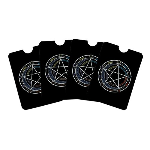 pentagram card sleeves BESTonZON Box Pentagram Card Sleeves Card Sleeves Card Set Tarot Cards  Container Tarot Organiser Tarot Deck Case Rectangular Tarot Holder Leather  : Amazon.de: Toys