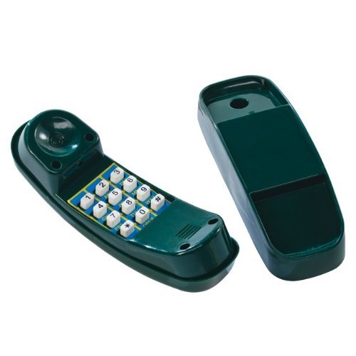 Green Garden Toy Play Telephone - Playhouse Phone, Den, Climbing Frame Accessory