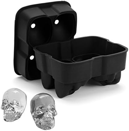 Silicone Ice Cube Trays (Skull)
