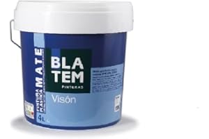 BLATEM PINTURA NEGRA MATE PAREDES Y TECHOS (0,750)