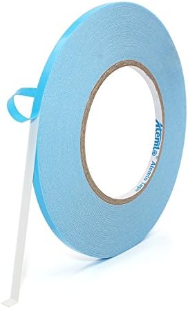 Mounting Tape, Atemto Double Sided Foam Tape 19.68mil X 0.59inch X 65ft Industrial Strength Sticky Adhesive Glue Heavy Duty Dustproof Waterproof (15mm)