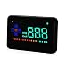 Produktbild ACBungji Head Up Display, HUD Schnittstelle GPS Bild Reflektor Plug 8,9 cm Bildschirm KM/H beschleunigen Warnung (Reflektierende Film und Rutsch Matte im lieferumfang enthalten)