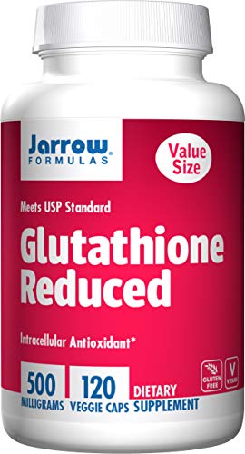 Capsules de gluthation réduit - Antioxydant 500 mg - Marque Jarrow Formulas