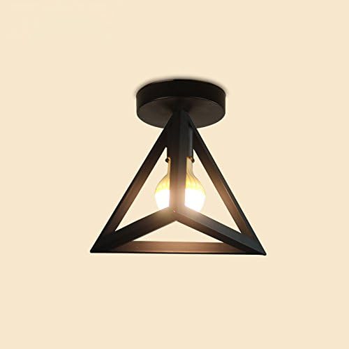 GQLB Scandinavian rooftop balcony study hall pass hall aisle balcony creative restaurant lights personalized iron ceiling 23 * 22CM