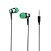 Produktbild Sanwood - stilvoll geflochtenen Line Stereo Musik Headset in-ear Kopfhörer ohne Mikrofon Kopfhörer, Polykarbonat, grün, Mini