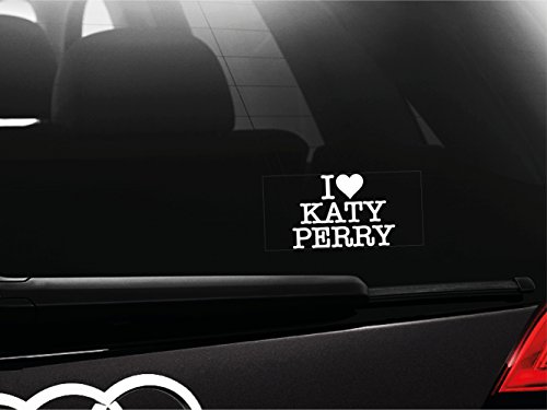 Price comparison product image I Love Katy Perry Car Window Sticker