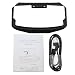 Produktbild Swiftswan Qi Wireless-Ladegerät Auto HUD Head Up Navigation Display Halter Ladestation 180 ° Rotation LED-Anzeige Licht Shockproof Pad