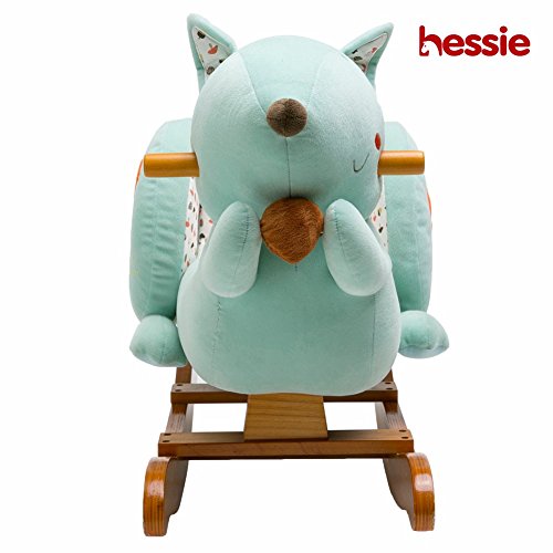 hessie  Saco de Dormir Modern Animal de Peluche Caballo balancín de Peluche con Carcasa para, Interior Ride On Toys: para niños Kids Little Boys & Girls (6  36 Meses)