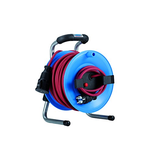 Preisvergleich Produktbild HEDI G1Y25NTF010 Geräte-Kabeltrommel 250 V, blau, schwarz