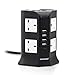 Price comparison product image SAFEMORE Extension Leads Surge Protector 8 Gang Multi Plugs with 4 USB Ports Switched Power Strips Extension Plug 2M Extension Cable for iPhone,iPod,Tablet,Digital Cameras,PSP,Baby Monitor
