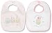 United Colors of Benetton Baby-Girls 3GA5MA005 Neckerchief, Multicoloured (White/Pink), One Size