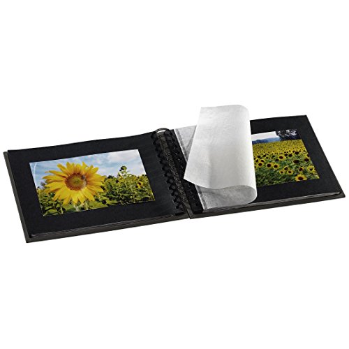 Hama Fine Art - lbum de fotos 50 p ginas negras 25 hojas lbum con espiral 24 x 17 cm con compartimento para insertar foto negro reviews Hama Fine Art - lbum de fotos 50 p ginas negras 25 hojas lbum con espiral 24 x 17 cm con compartimento para insertar foto negro