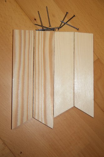 Eichhörnchen-Haus-Bausatz XXXL-(Ei Bausatz)-Eichhörnchenhaus-Bausatz-Nistkasten-Kobel-Holzschindeldach-Vogelhaus - 9