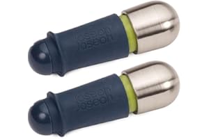 ‎JOSEPH JOSEPH Joseph Joseph 20110 BarWise Twist-Lock zatyczki do wina, niebieskie, zestaw 2 szt