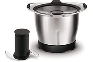 Moulinex Mini Bol de Cuisson pour Cuisine Companion Accessoire Officiel XF38AE10, Crème