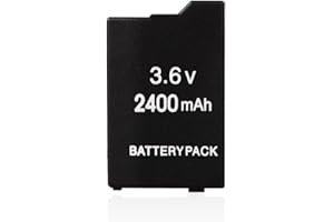 OhMyTech - Batterie Premium, compatible, console, pour Sony PSP Slim & Lite 2000 2004, Brite 3000 3004 (3,6 V, 3600 mAh)