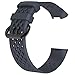 Produktbild BlackEdragon Weiches Silikon Sport Silikon Ersatz Uhrenarmbänder Atmungsaktives Loch Smart Wrist Strap Für Fitbit Charge 3 L
