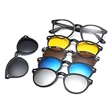 Estilo de Voltear Clásico Aviador - Estilo de lentes de voltear aviador son ligero peso y se ajustan a la mayoría de las gafas,le da una apariencia única.