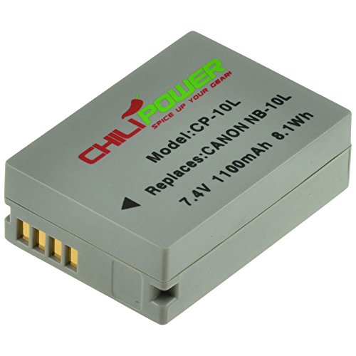 Chili Power NB c70d-c-10l Batterie pour Canon PowerShot G1 X G1 X G15 G16 SX40 HS SX50 HS sx40hs sx50hs CB de 2LC Chili Power NB c70d-c-10l Batterie pour Canon PowerShot G1 X G1 X G15 G16 SX40 HS SX50 HS sx40hs sx50hs CB de 2LC