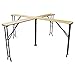 Produktbild Jalano Bierzeltgarnitur klappbar Quattro, kreuzförmiger Stehtisch - Biertisch, Garten Festzeltgarnitur L241 x B241 x H105 cm
