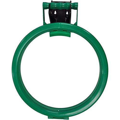 Hillbrush commerciale HH3G borsa in polipropilene a cerchio con supporto a parete, 120 mm, verde
