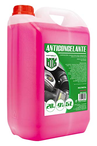 Motorkit MOT3537 Anticongelante, 5L, 20 %, Rosa