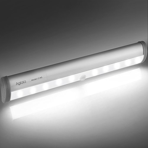 LUCE LED NOTTURNA Con Sensore Di Movimento Ricaricabile Per Armadio Camera EUR 9,49 - IT - Foto 2