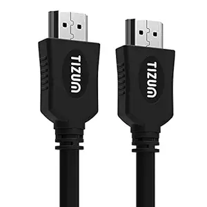 TIZUM High Speed HDMI Cable with Ethernet - Supports 3D, 4K and Audio Return (1.8 Meter/ 6 Feet)