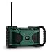 Produktbild oneConcept Worksite Outdoor Baustellenradio Bluetooth Lautsprecher (spritzwassergeschützt, DAB+, UKW, MP3-fähiger USB Port, Weckfunktion, Batterie- oder Netzbetrieb) grün