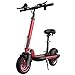Produktbild GREATY Elektroroller mit Hoher Leistung, 34 MPH Höchstgeschwindigkeit, Faltbarer und Tragbarer E-Scooter, Unterstützung der Geschwindigkeitsregelung und USB-Aufladung,Red,62Miles