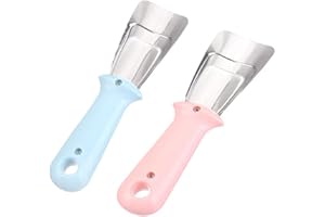 SYNYEY 2pcs Pala para Refrigerador, Hielo para Cocina Congelador Pala,para Descongelar，para La Limpieza De La Cocina Doméstica